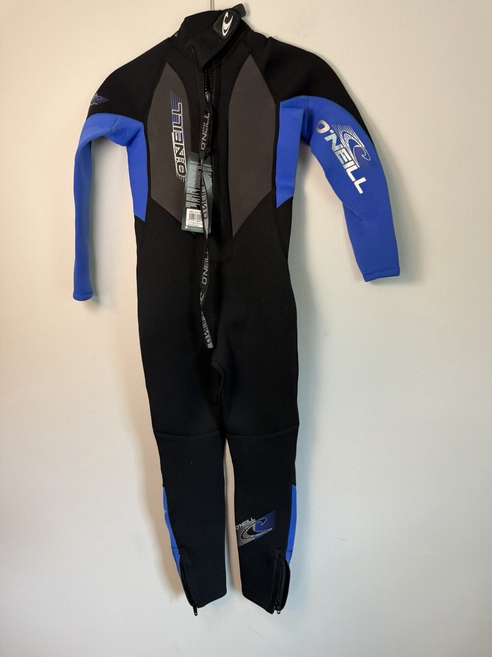 O'Neill Youth Wetsuit Reactor-2 3/2mm back zip full wetsuit Kids Size 8 New